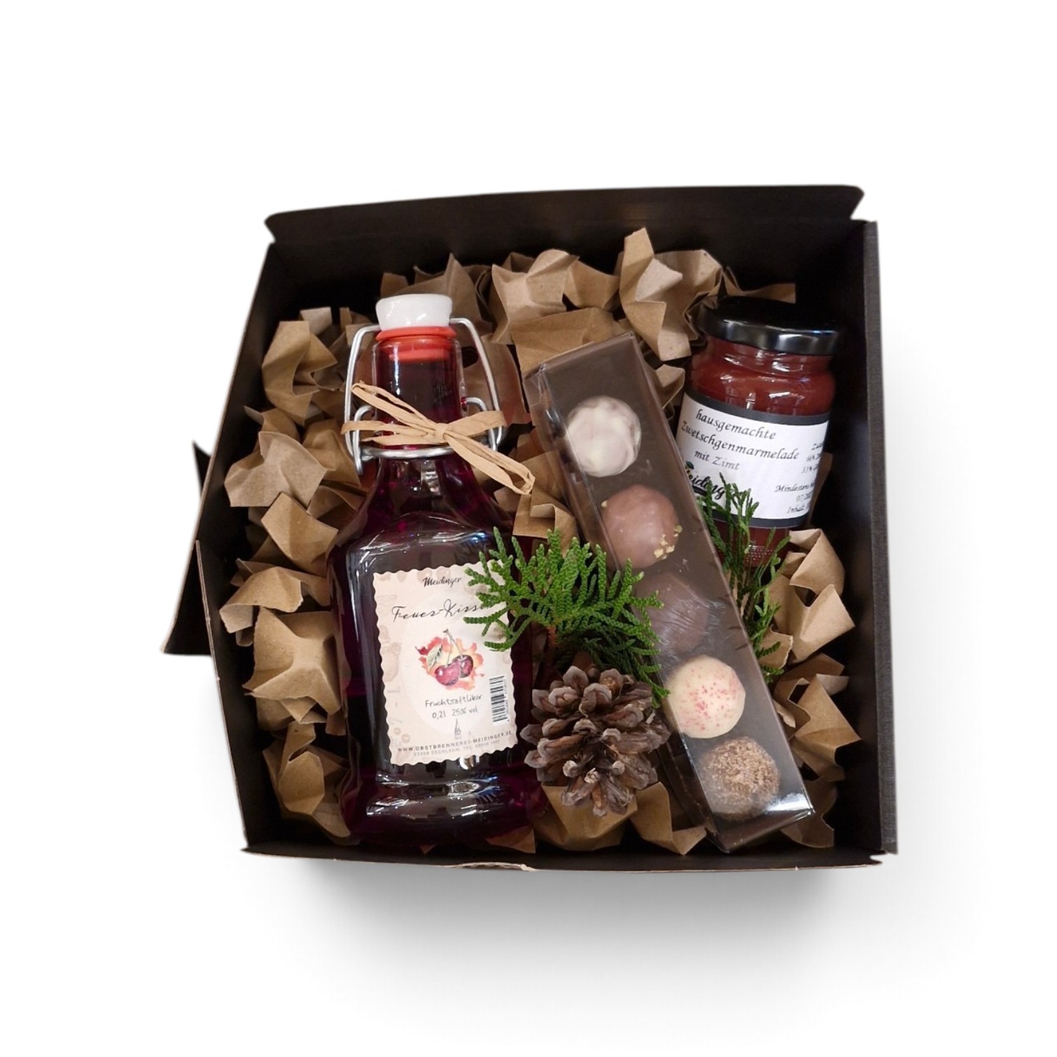Kleine Feuer-Kirsch Genussbox