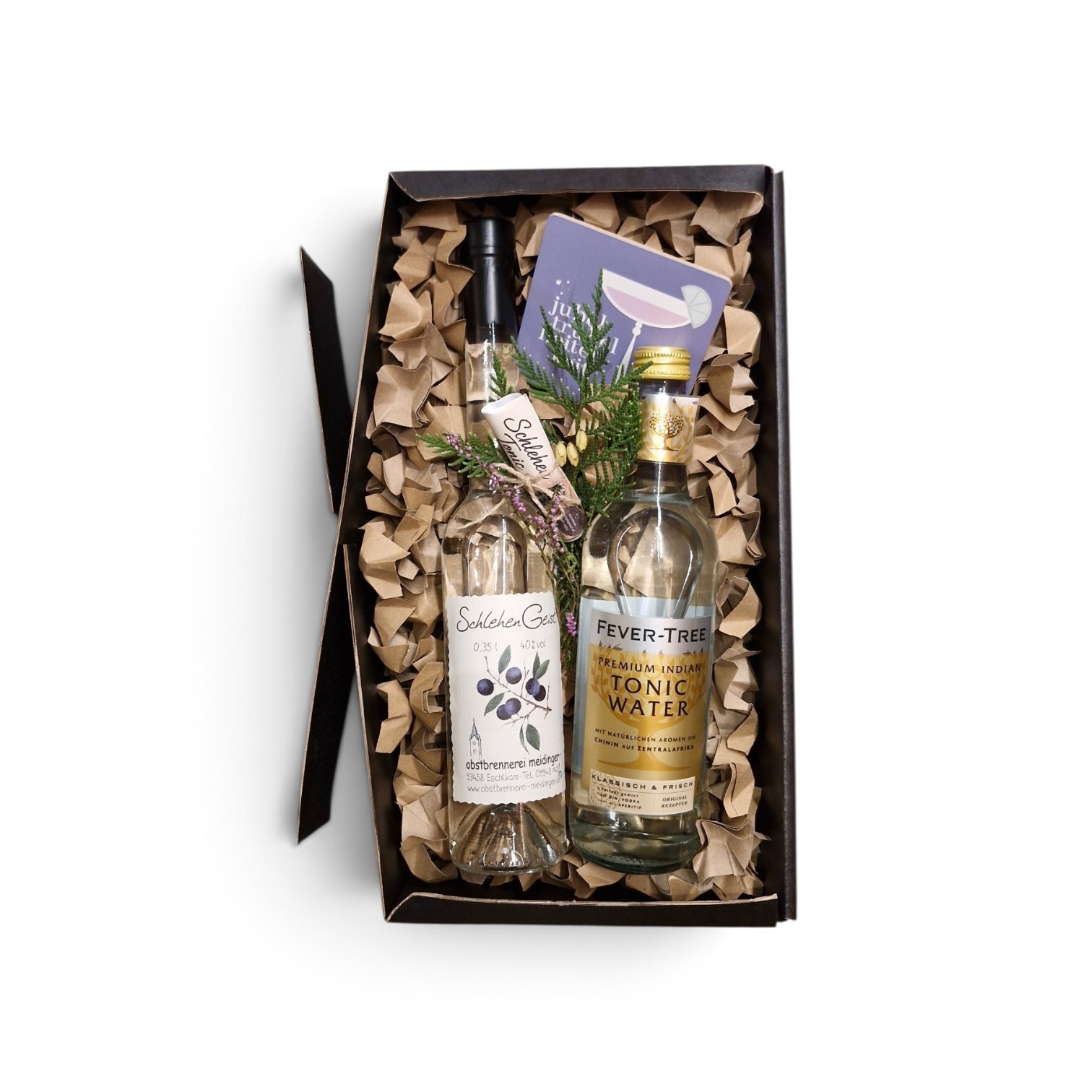 Geschenkbox  " Schlehen Tonic"