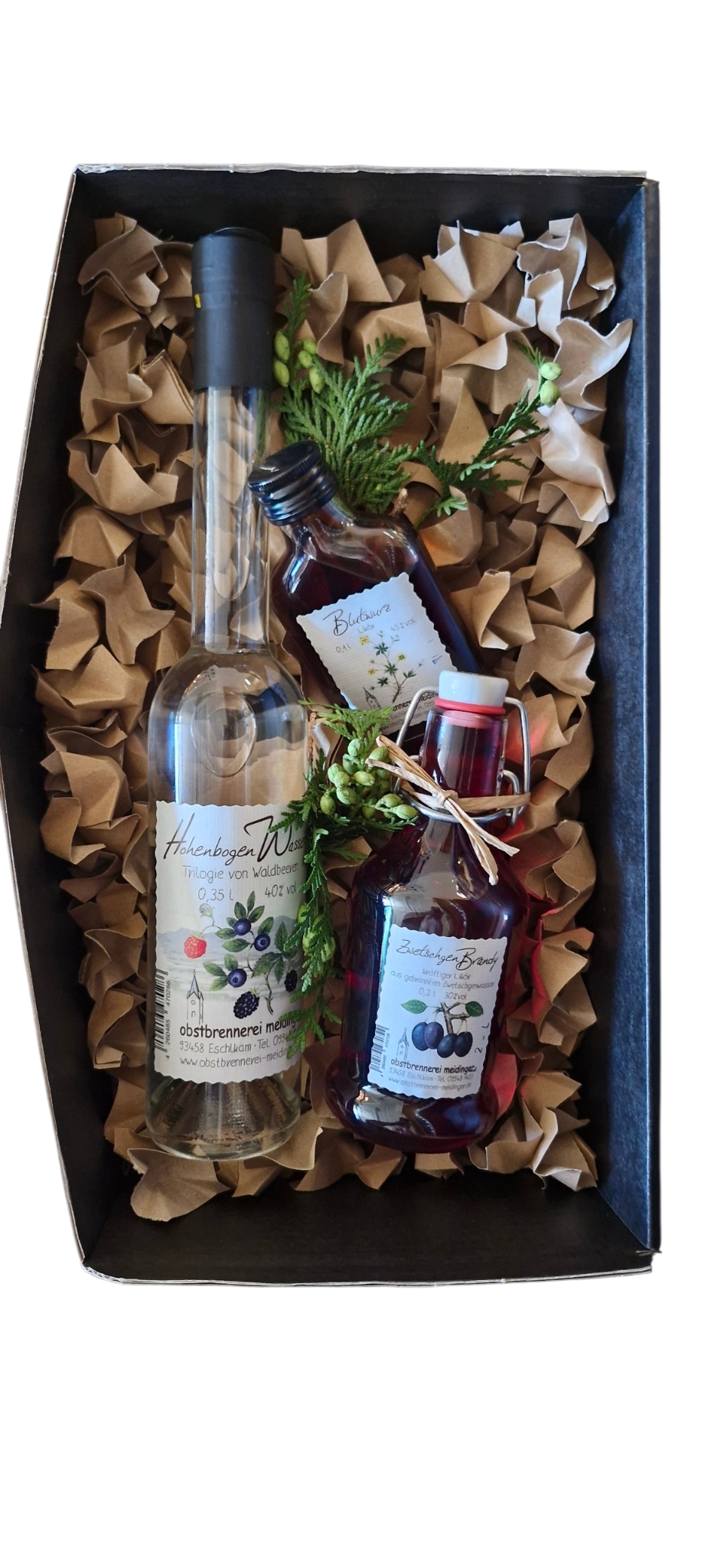 Geschenkbox "Klar, Süß & Kräuter"