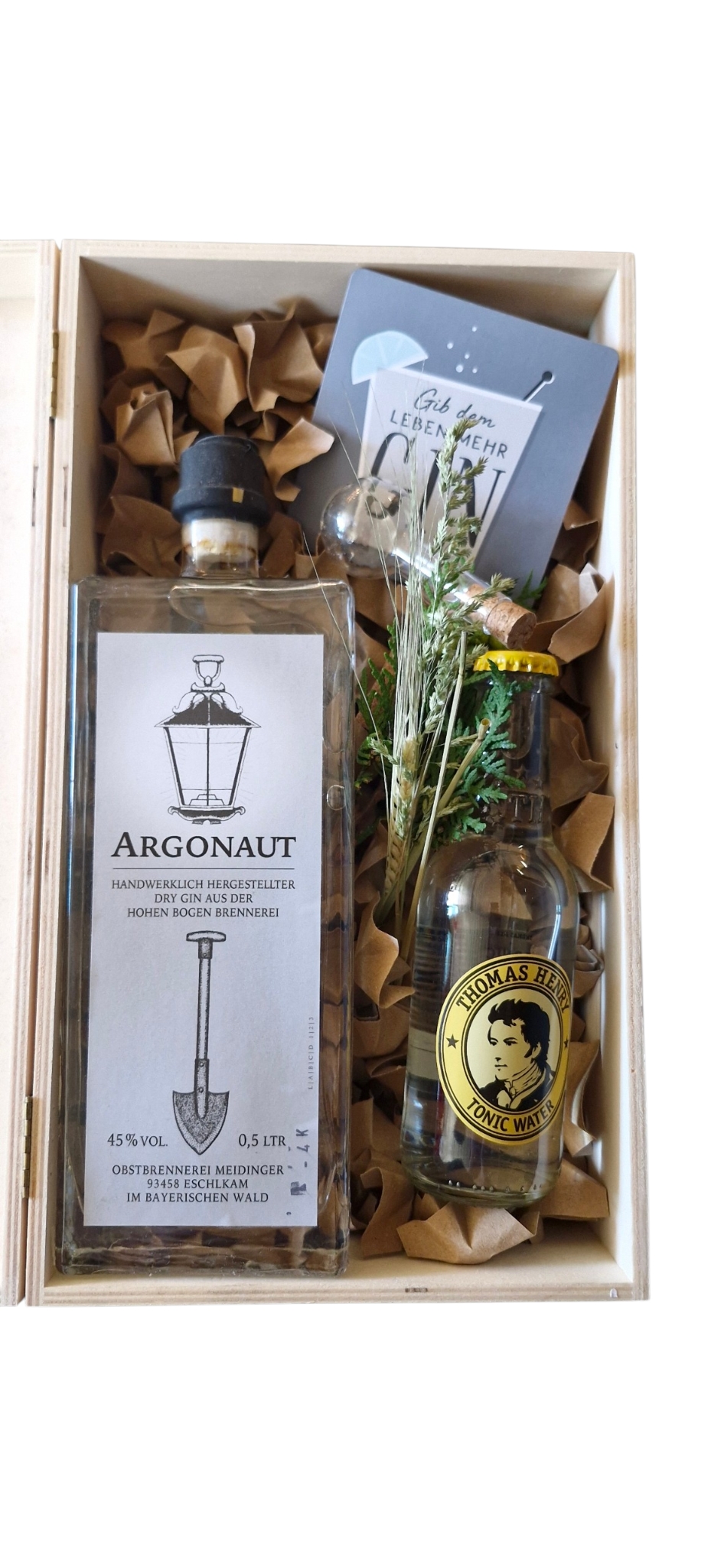Gin-Holzbox " Argonaut"